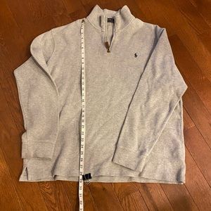 Men’s Ralph Lauren 1/4 zip polo sweater XL